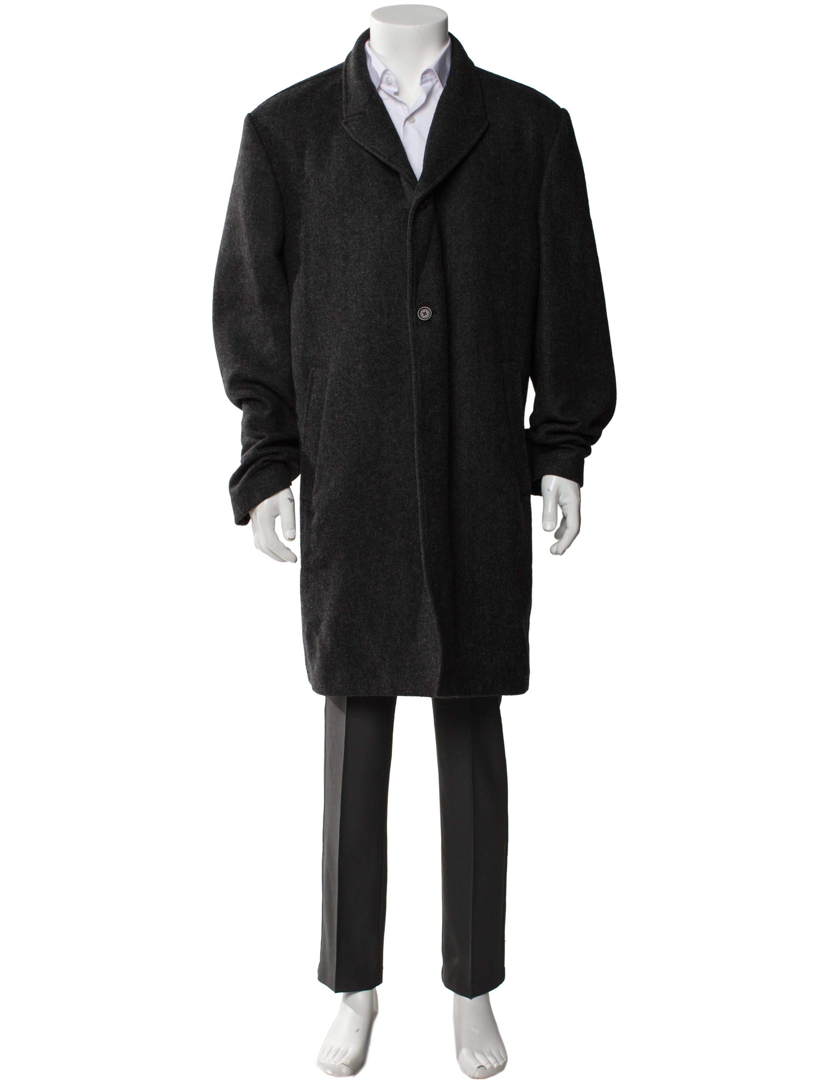 Billy Reid Wool Overcoat