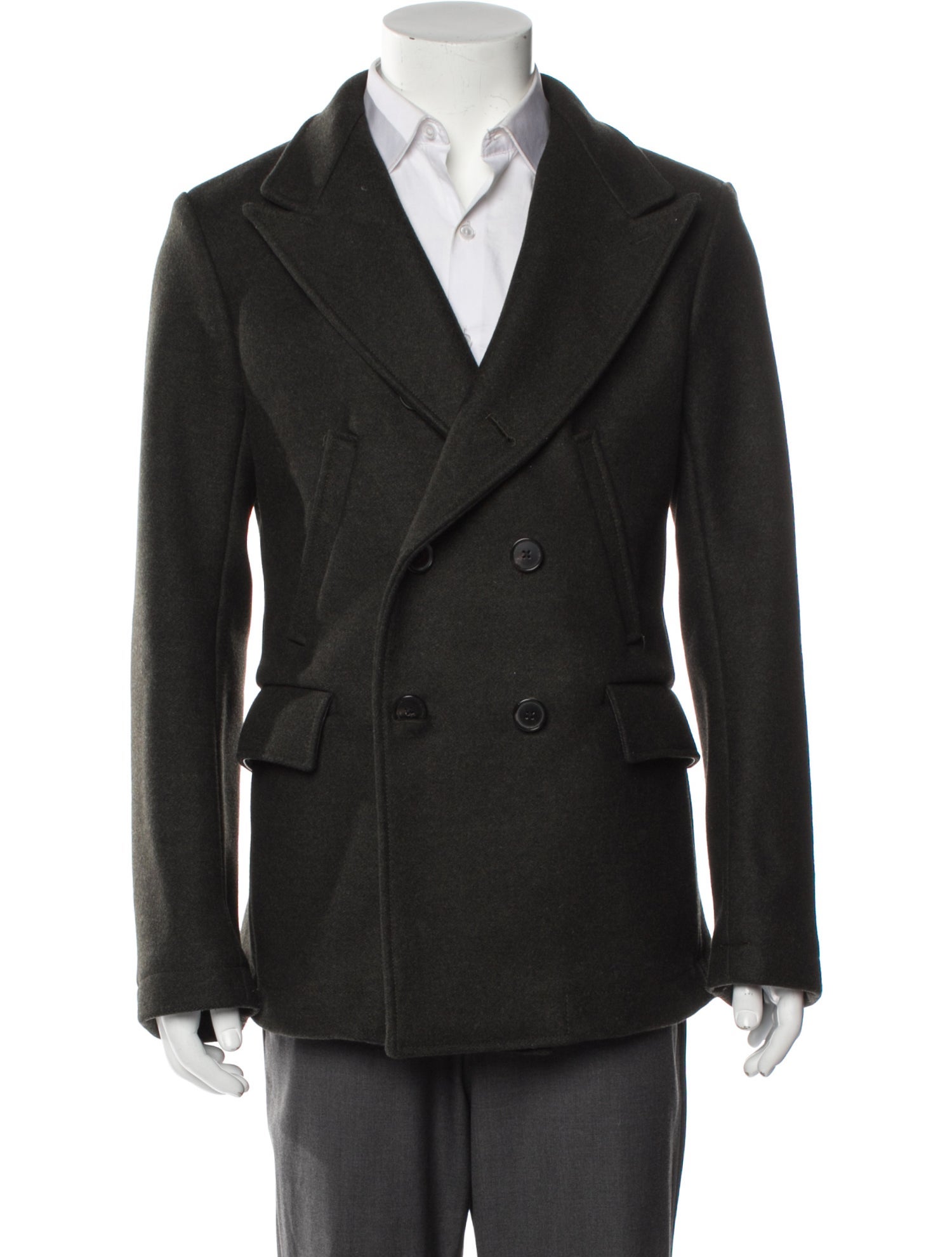 Billy Reid Wool Peacoat
