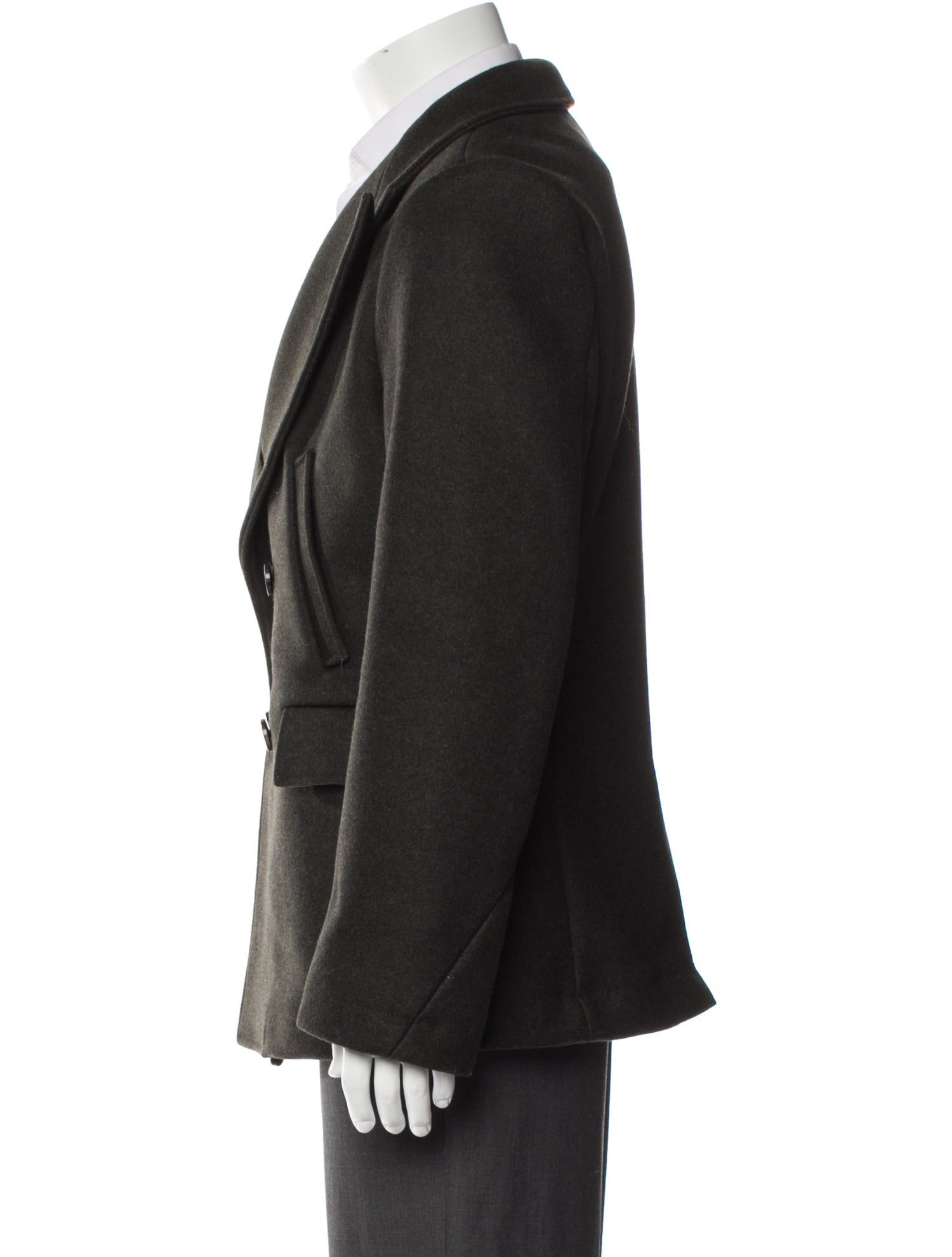 Billy Reid Wool Peacoat