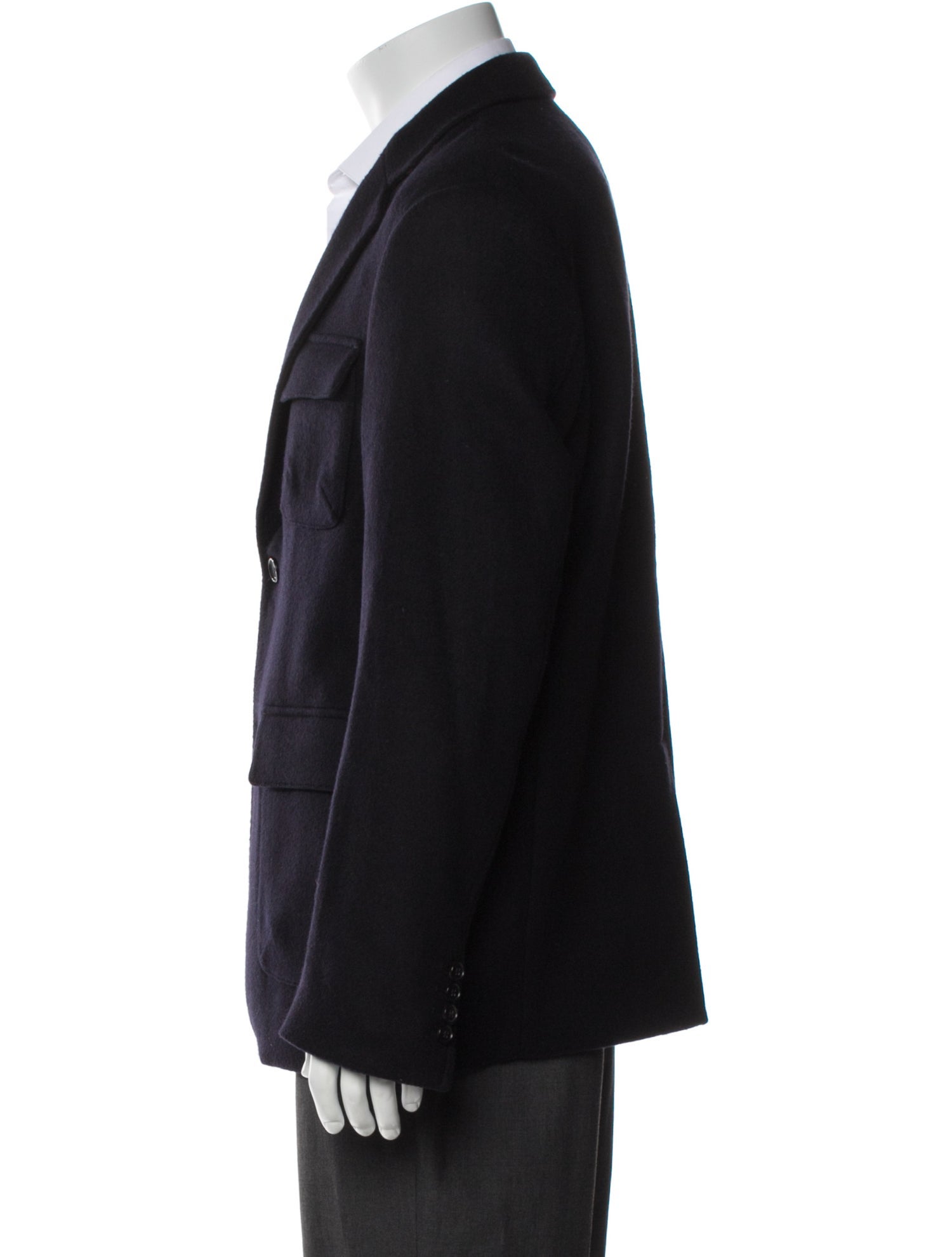 Billy Reid Wool Peacoat