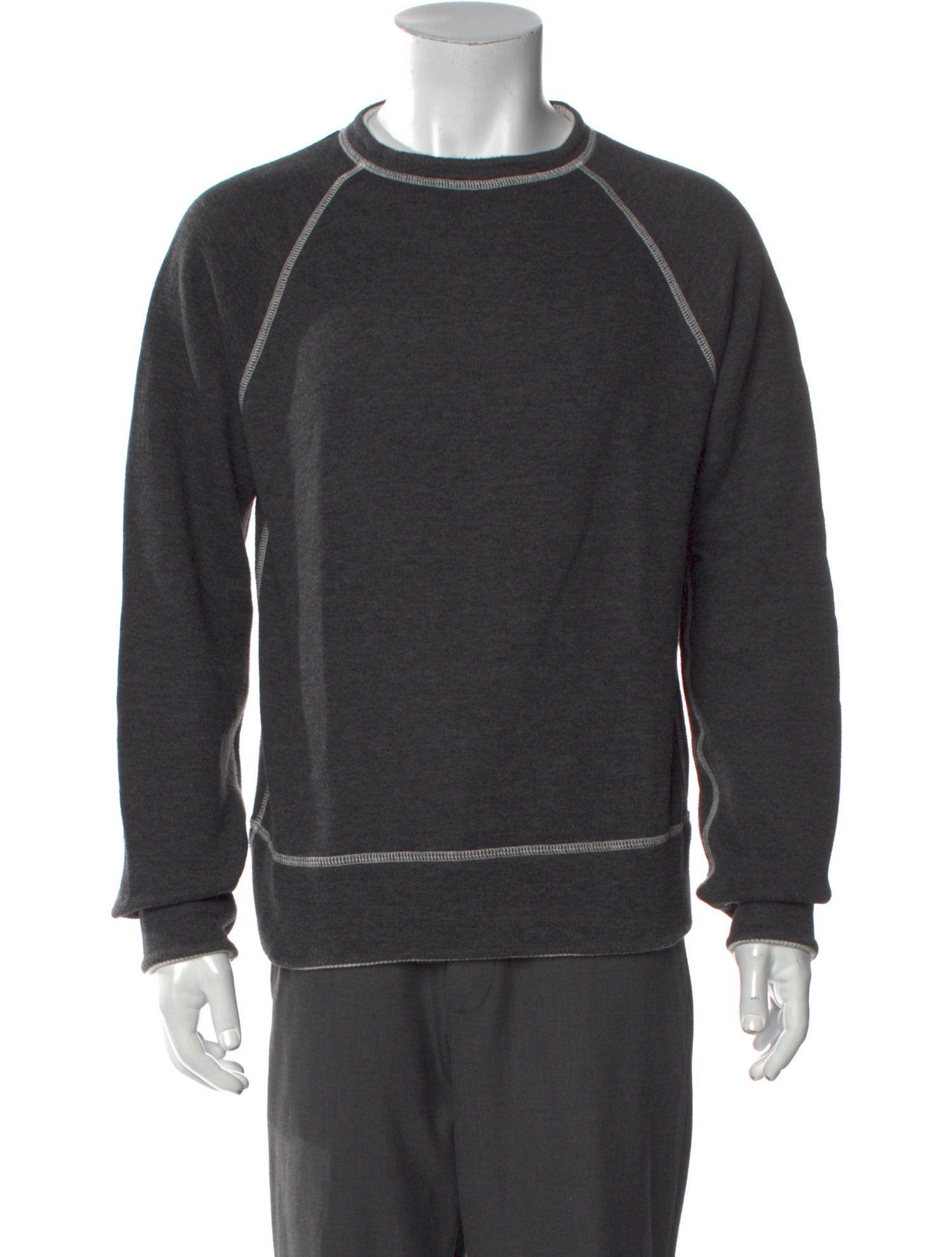 Billy Reid Crew Neck Long Sleeve Pullover