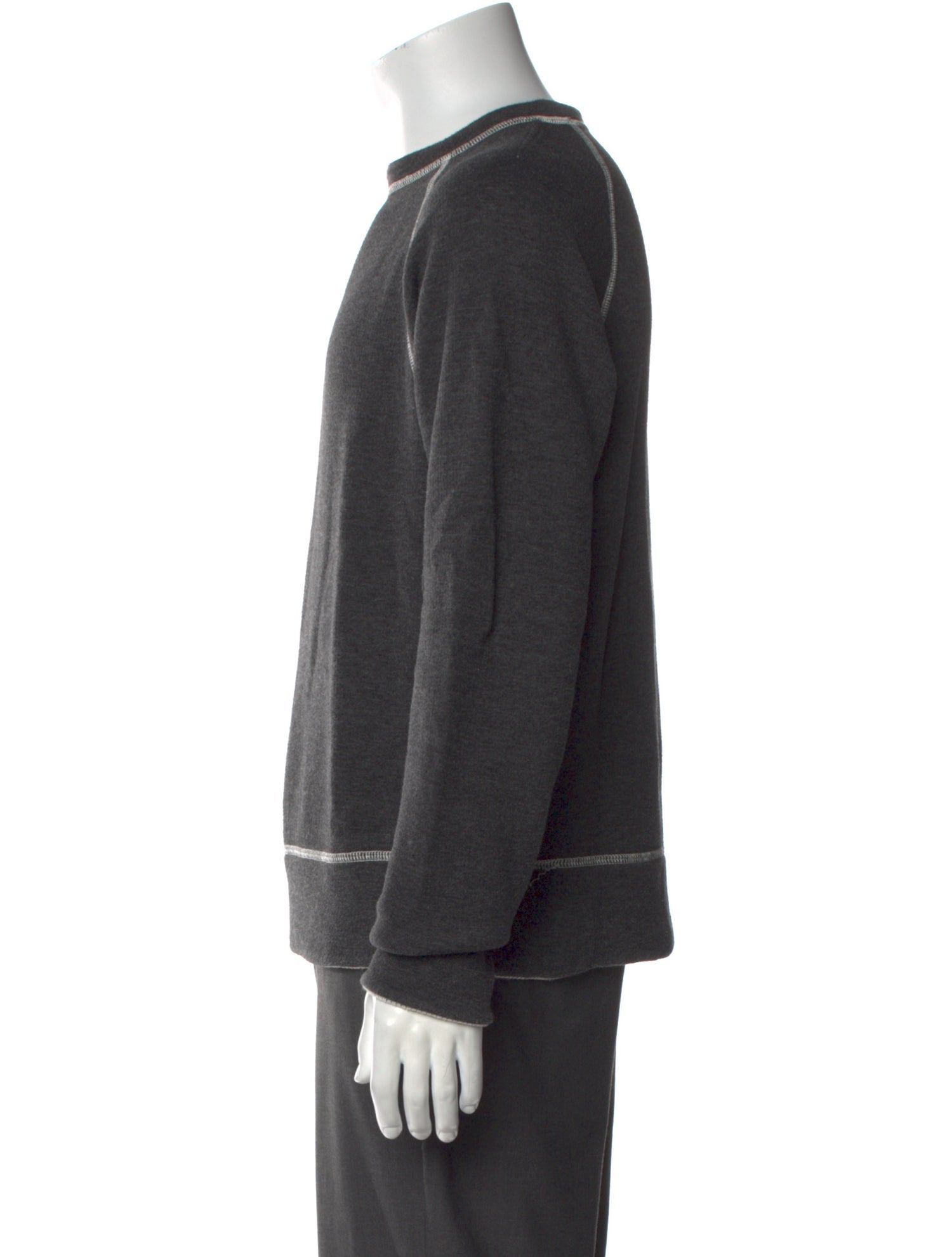 Billy Reid Crew Neck Long Sleeve Pullover