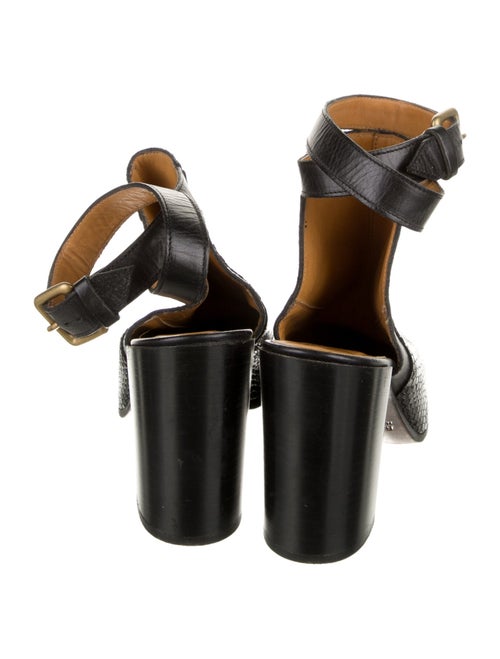 Billy Reid Embossed Leather Boots