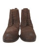 Billy Reid Leather Lace-Up Boots