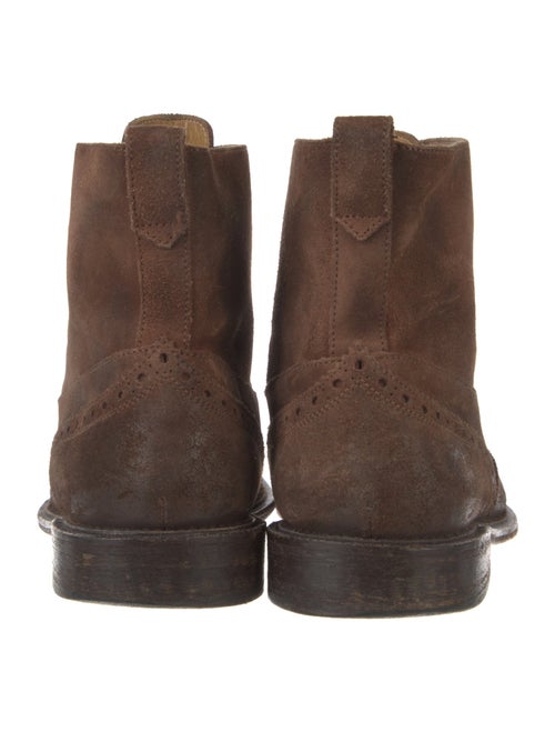 Billy Reid Leather Lace-Up Boots