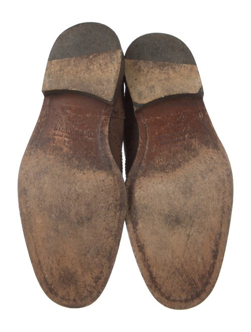 Billy Reid Leather Lace-Up Boots