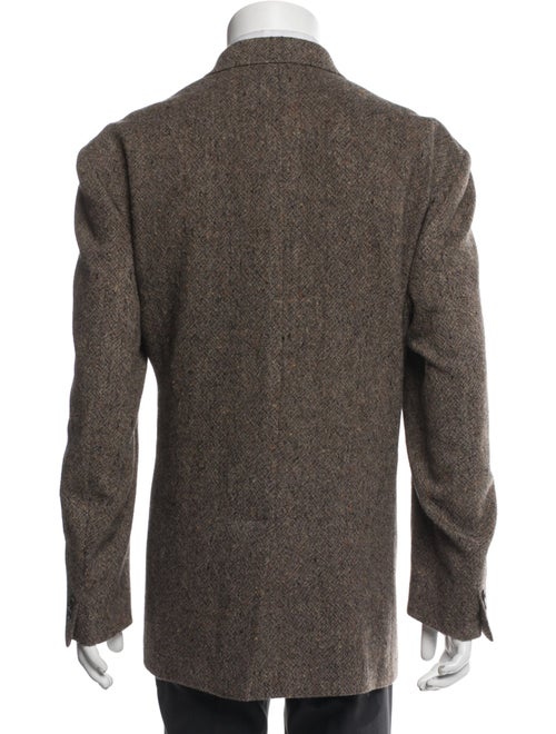Billy Reid Wool Tweed Pattern Blazer