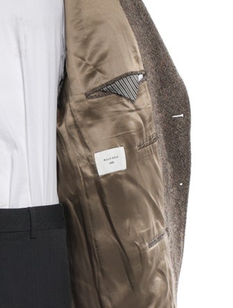 Billy Reid Wool Tweed Pattern Blazer