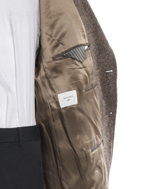 Billy Reid Wool Tweed Pattern Blazer