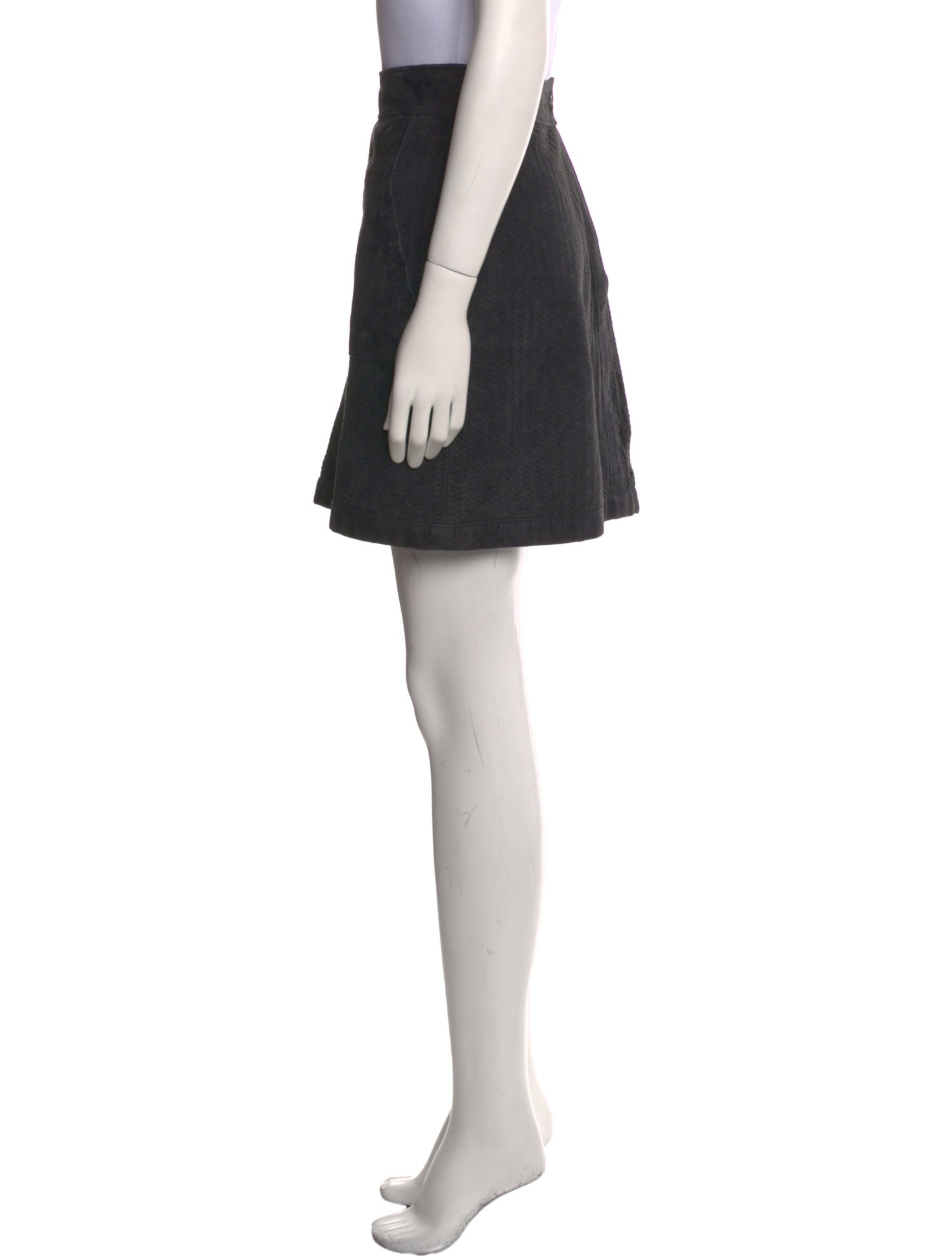 Billy Reid Leather Mini Skirt w/ Tags