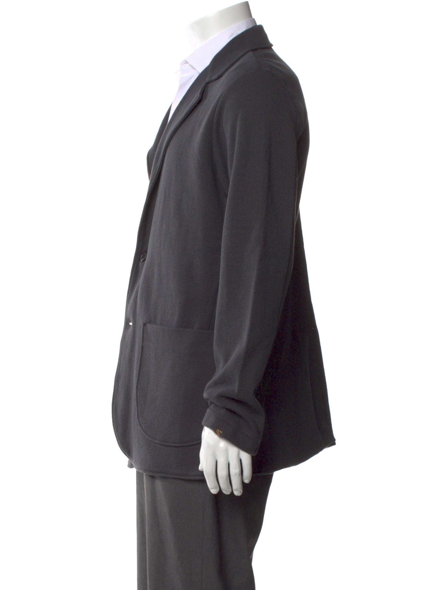 Billy Reid Collar Long Sleeve Cardigan