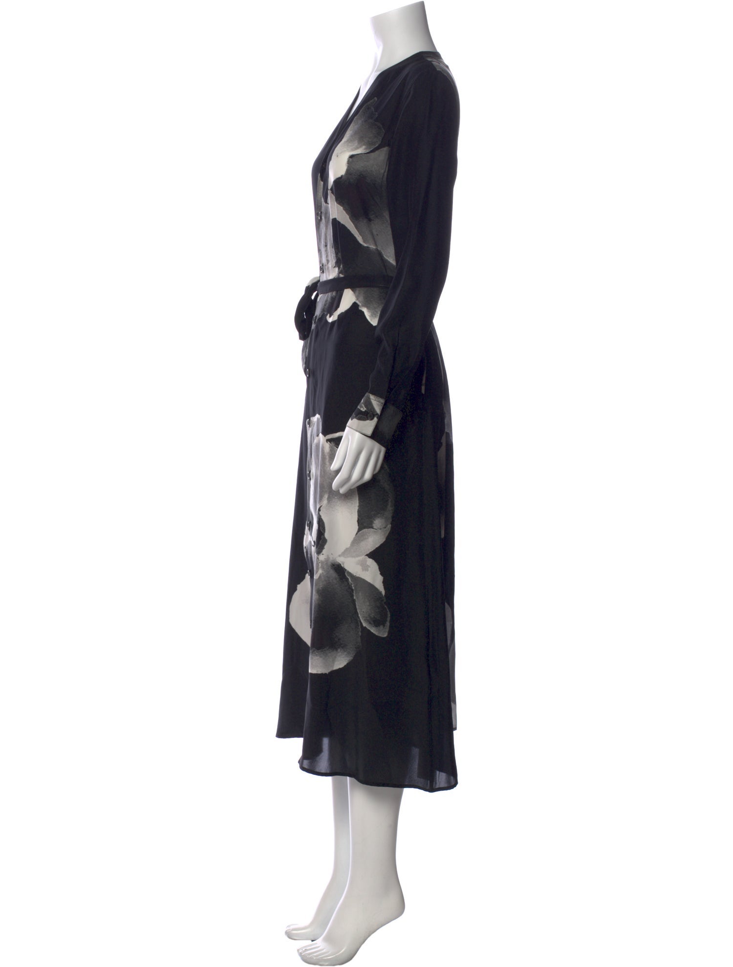 Billy Reid Silk Long Dress