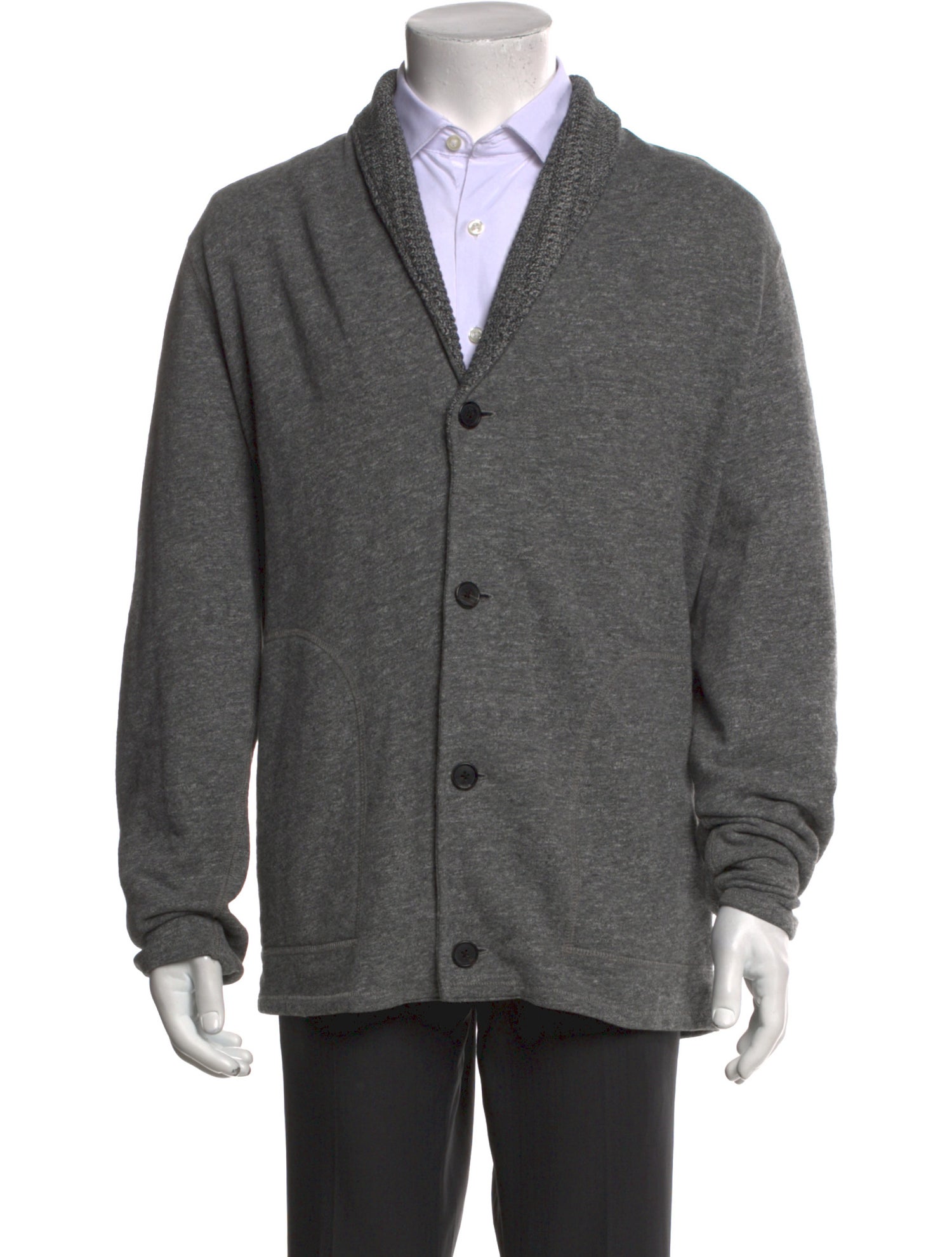 Billy Reid V-Neck Long Sleeve Cardigan