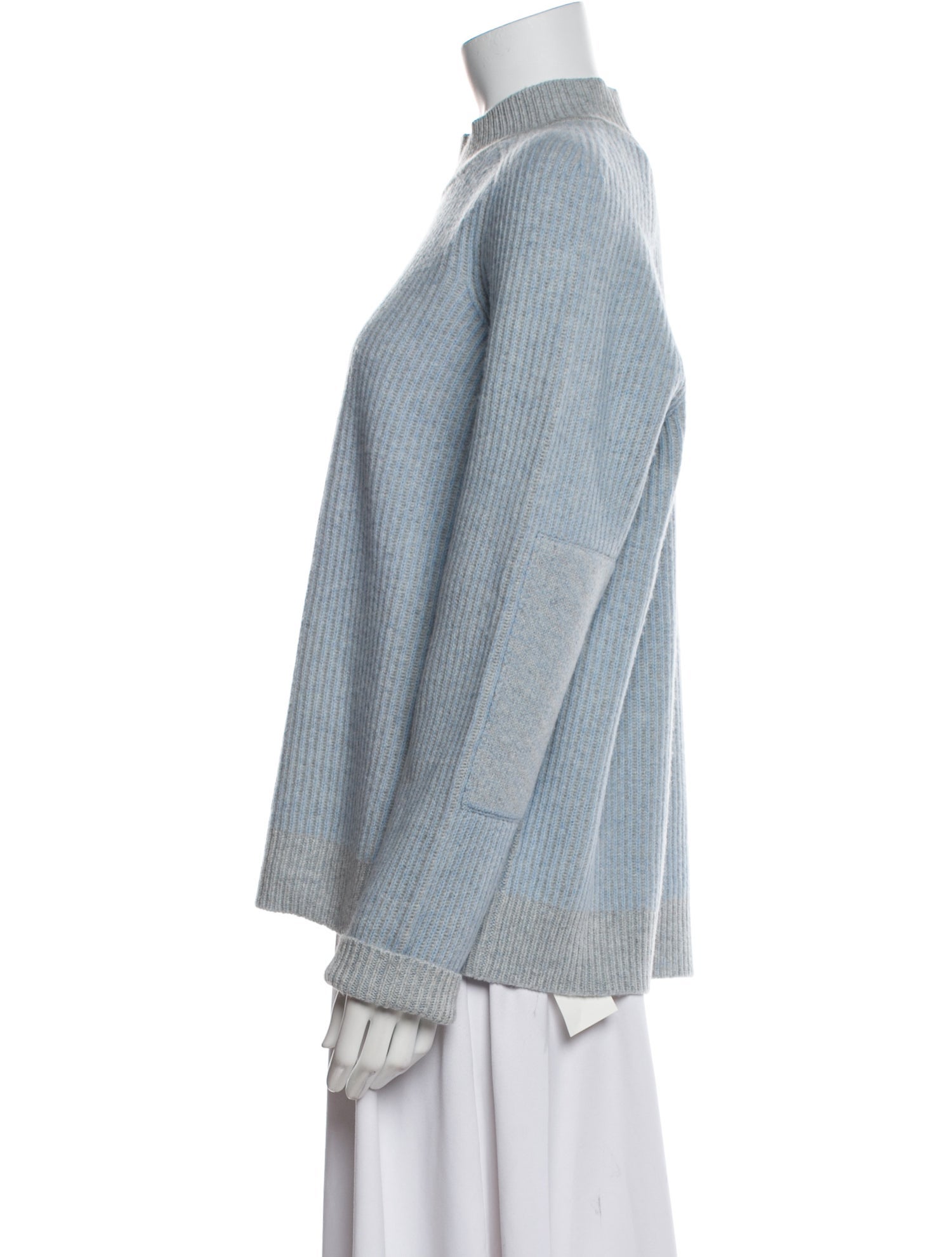 Billy Reid Wool Mock Neck Sweater