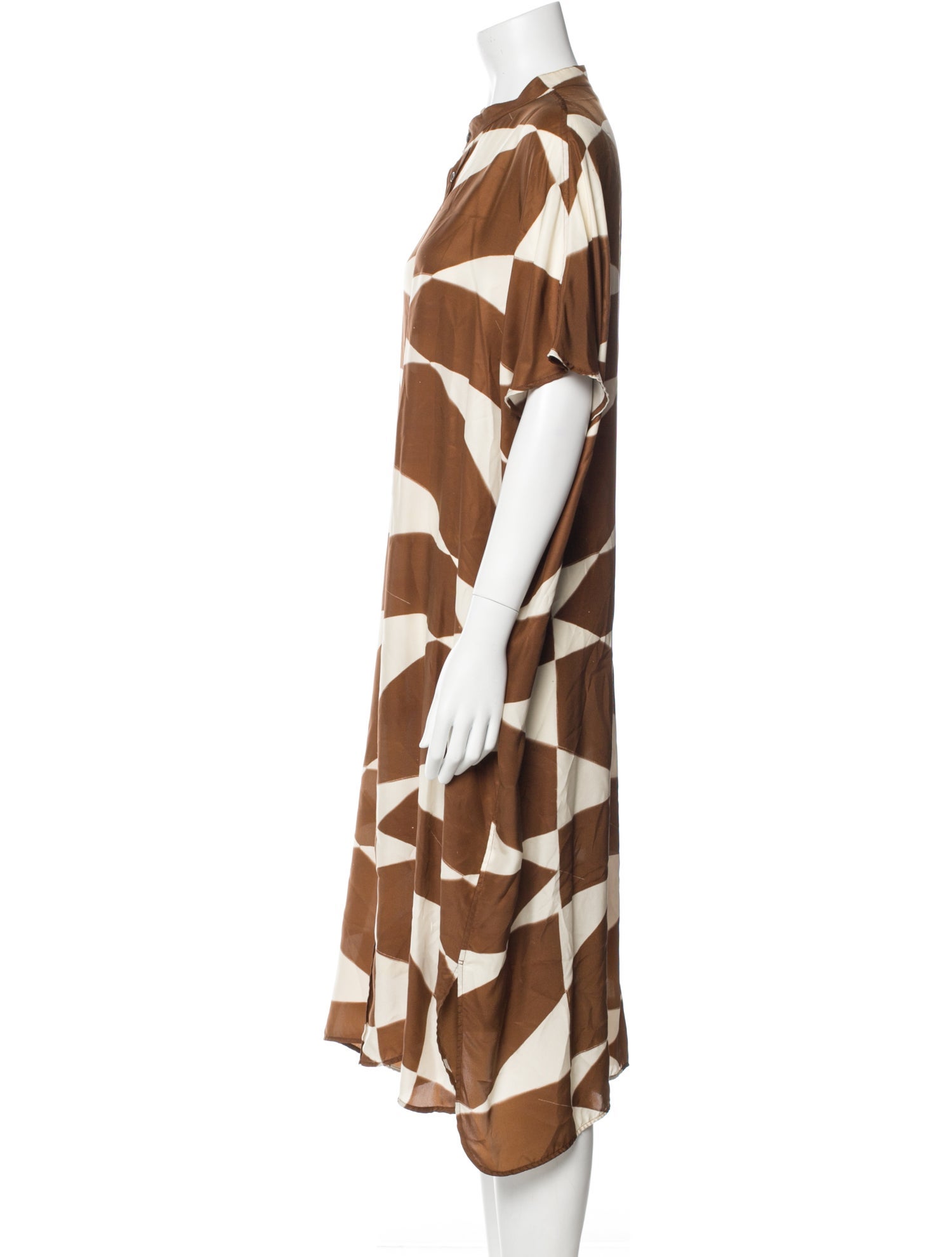 Billy Reid Silk Knee-Length Dress