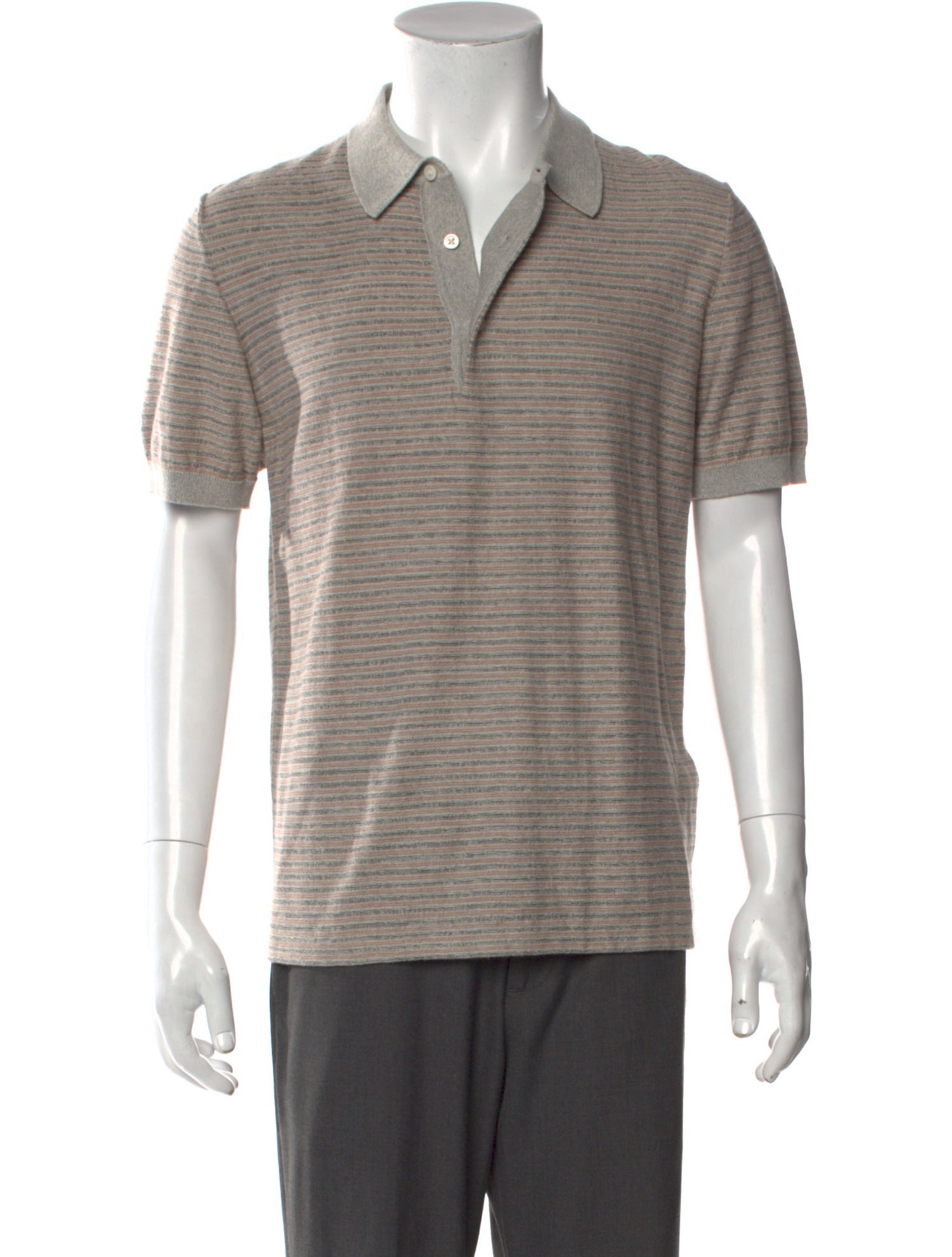 Billy Reid Collar Short Sleeve Polo Sweater w/ Tags