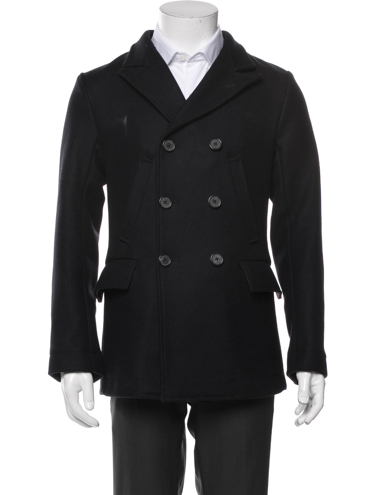 Billy Reid Wool Peacoat
