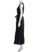 Billy Reid V-Neck Long Dress