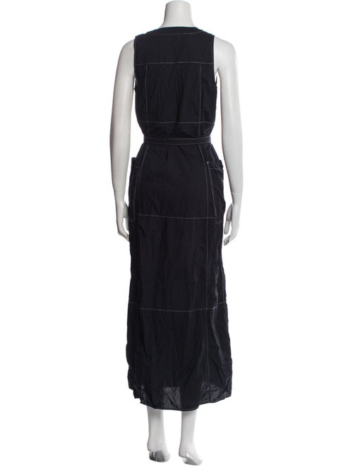 Billy Reid V-Neck Long Dress