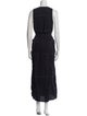 Billy Reid V-Neck Long Dress