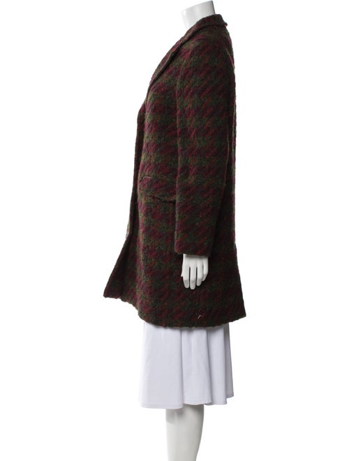 Billy Reid Wool Tweed Pattern Coat