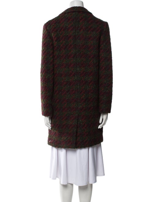 Billy Reid Wool Tweed Pattern Coat