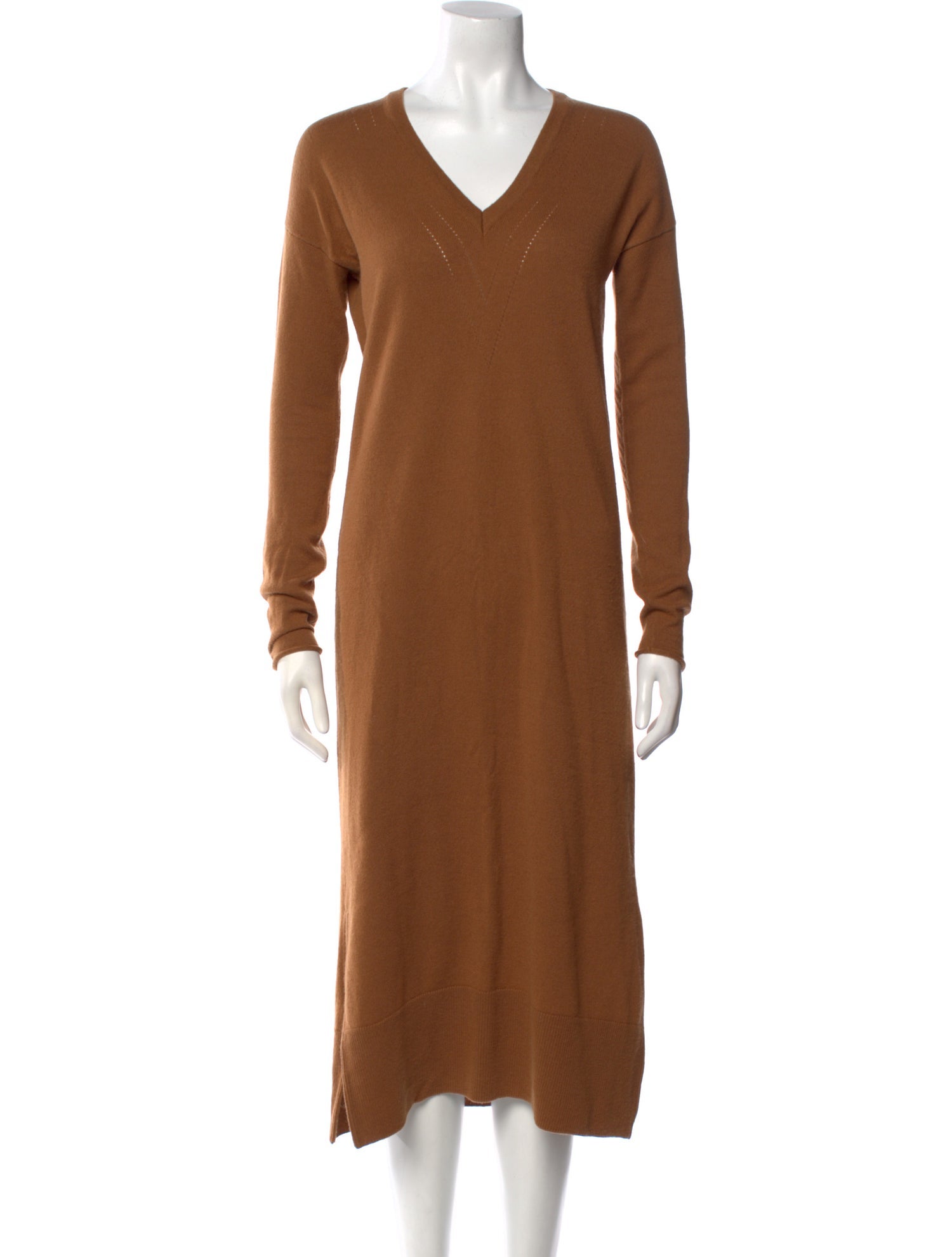 Billy Reid Merino Wool Midi Length Dress