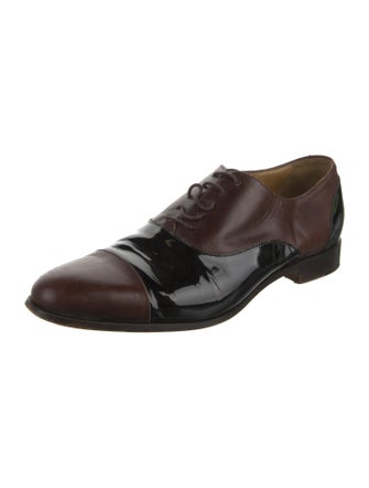 Billy Reid Leather Leather Trim Embellishment Oxfords
