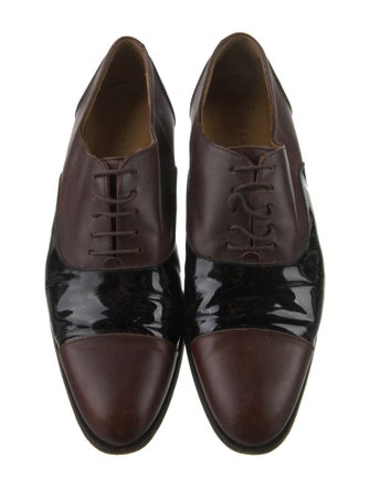 Billy Reid Leather Leather Trim Embellishment Oxfords