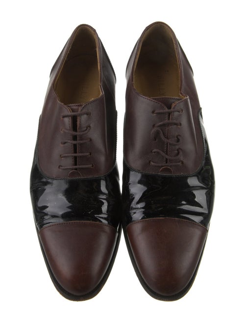 Billy Reid Leather Leather Trim Embellishment Oxfords