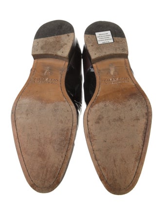 Billy Reid Leather Leather Trim Embellishment Oxfords