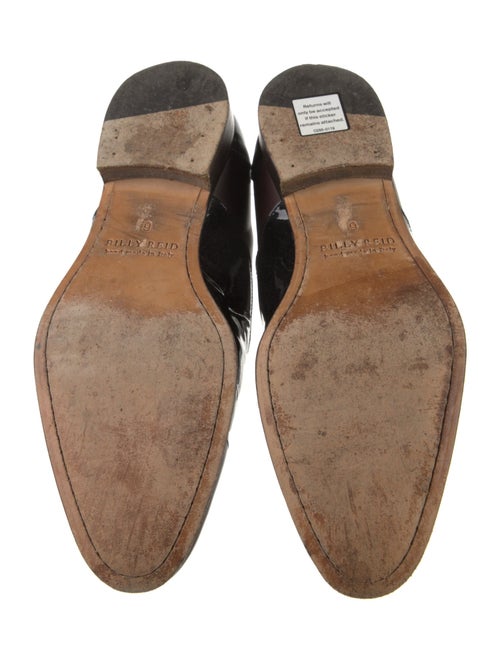 Billy Reid Leather Leather Trim Embellishment Oxfords