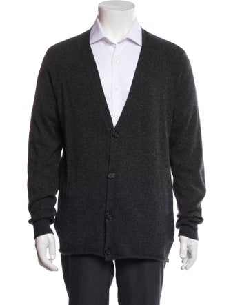 Billy Reid Merino Wool V-Neck Cardigan