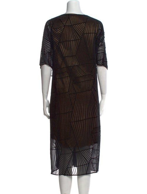 Billy Reid Striped Midi Length Dress