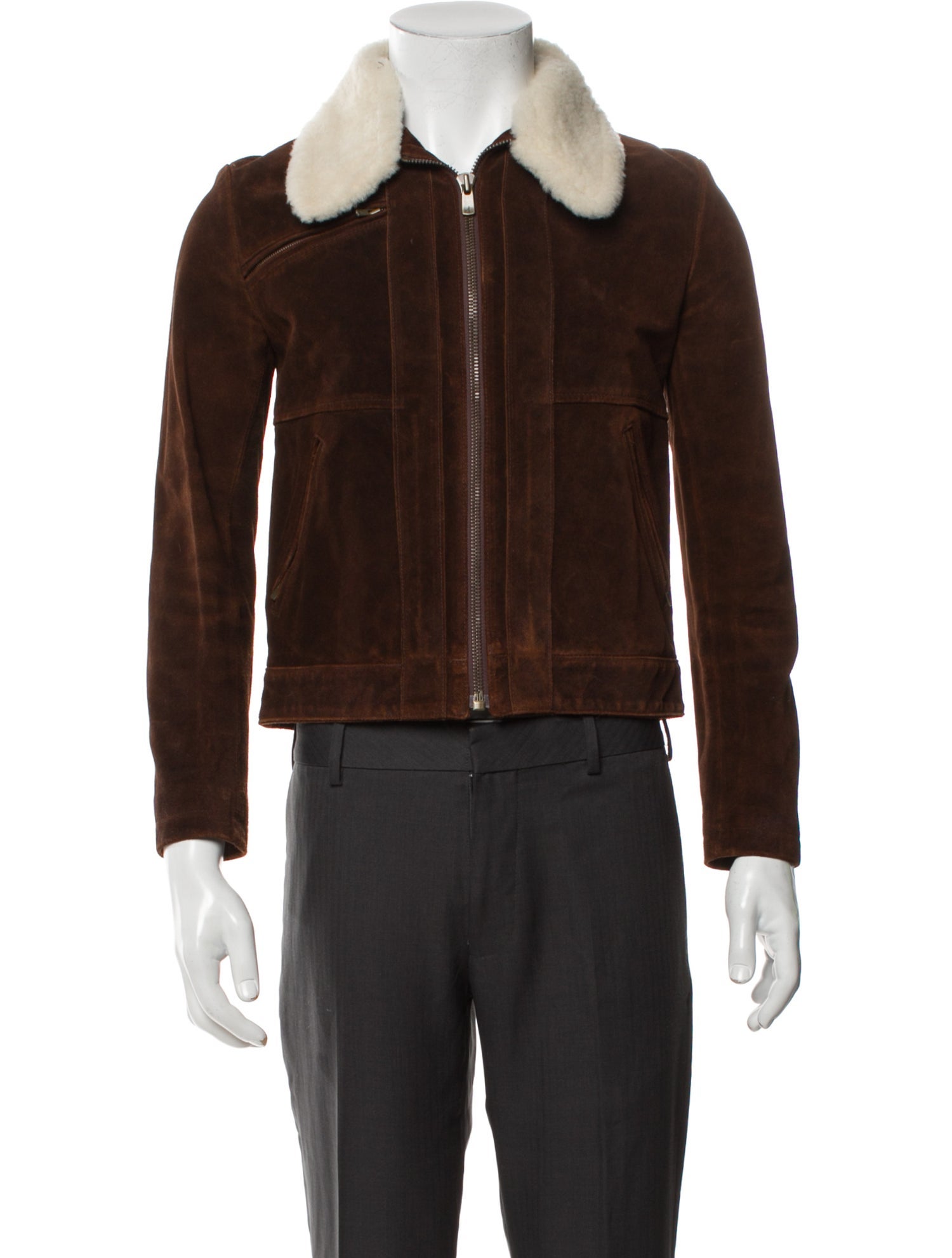 Billy Reid Calfskin Moto Jacket