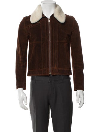 Billy Reid Calfskin Moto Jacket