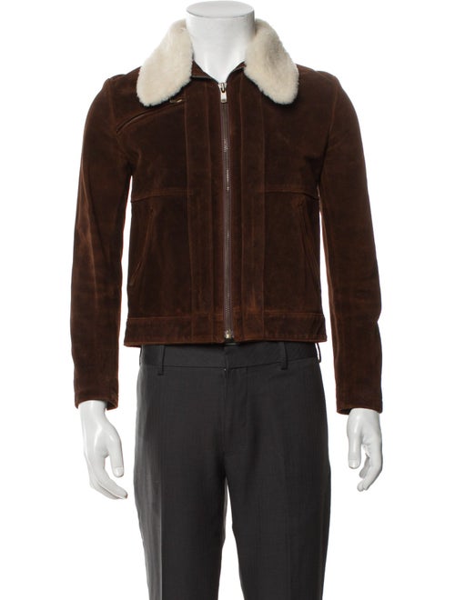 Billy Reid Calfskin Moto Jacket