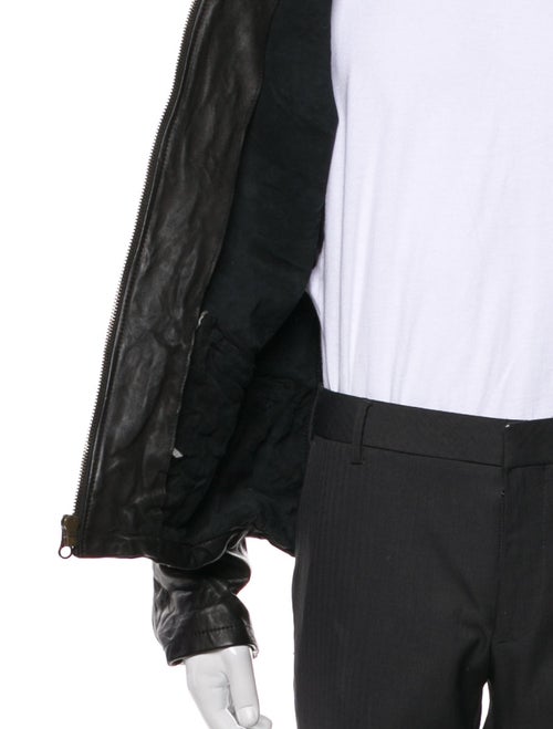 Billy Reid Lambskin Moto Jacket