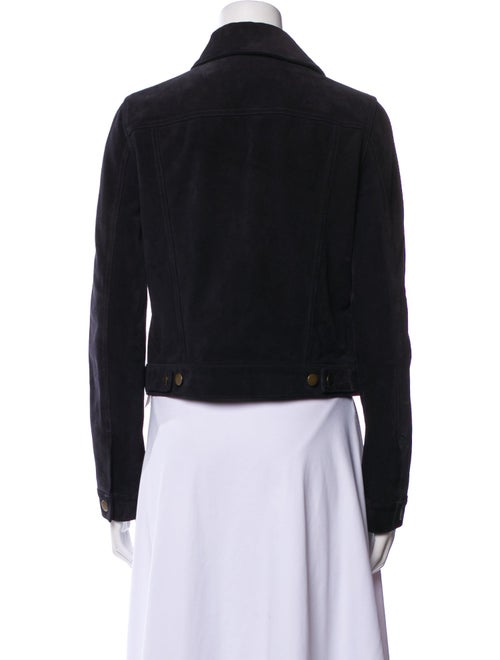 Billy Reid Calfskin Denim Jacket