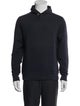 Billy Reid Mock Neck Long Sleeve Polo Sweater