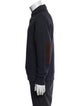 Billy Reid Mock Neck Long Sleeve Polo Sweater
