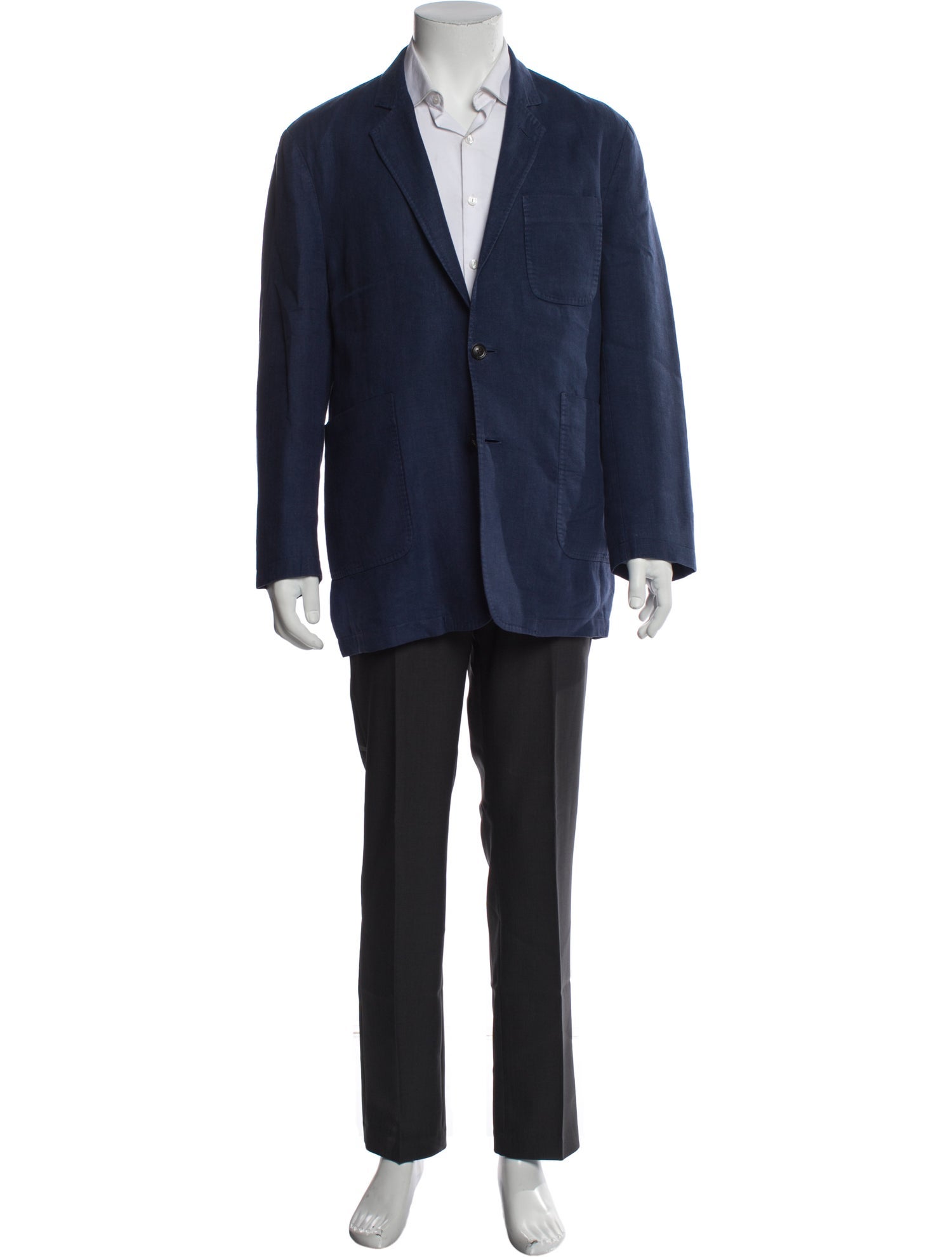 Billy Reid Linen Overcoat