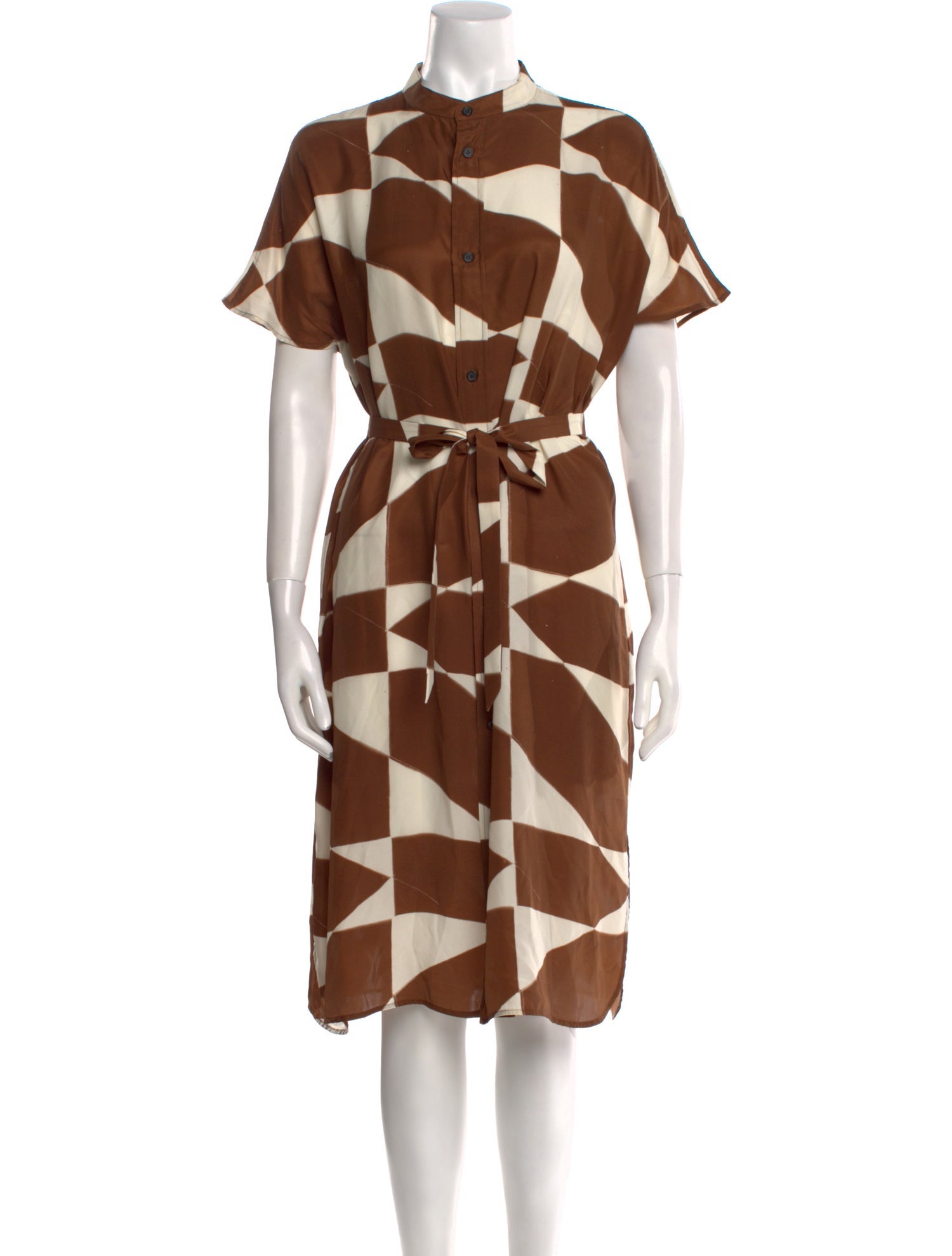 Billy Reid Silk Midi Length Dress