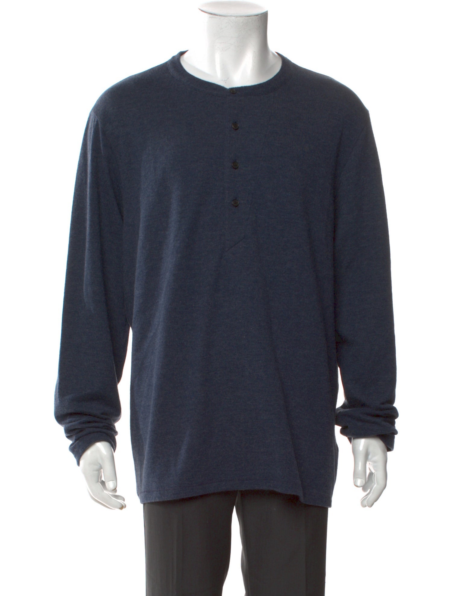 Billy Reid Crew Neck Long Sleeve Pullover