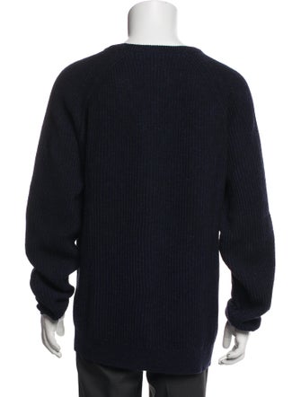 Billy Reid Merino Wool Crew Neck Pullover