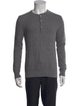 Billy Reid Crew Neck Long Sleeve Polo Sweater