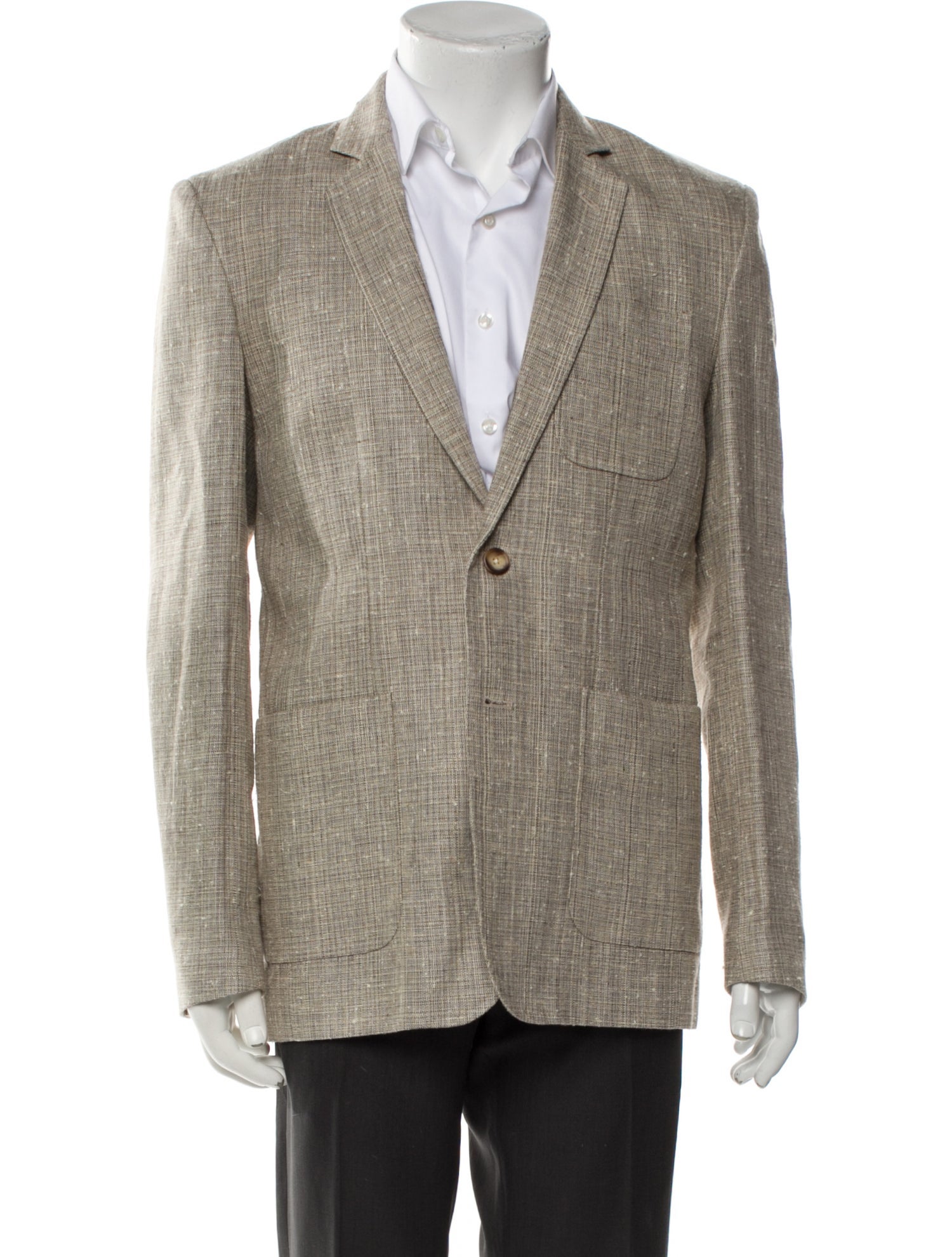 Billy Reid Linen Peacoat w/ Tags