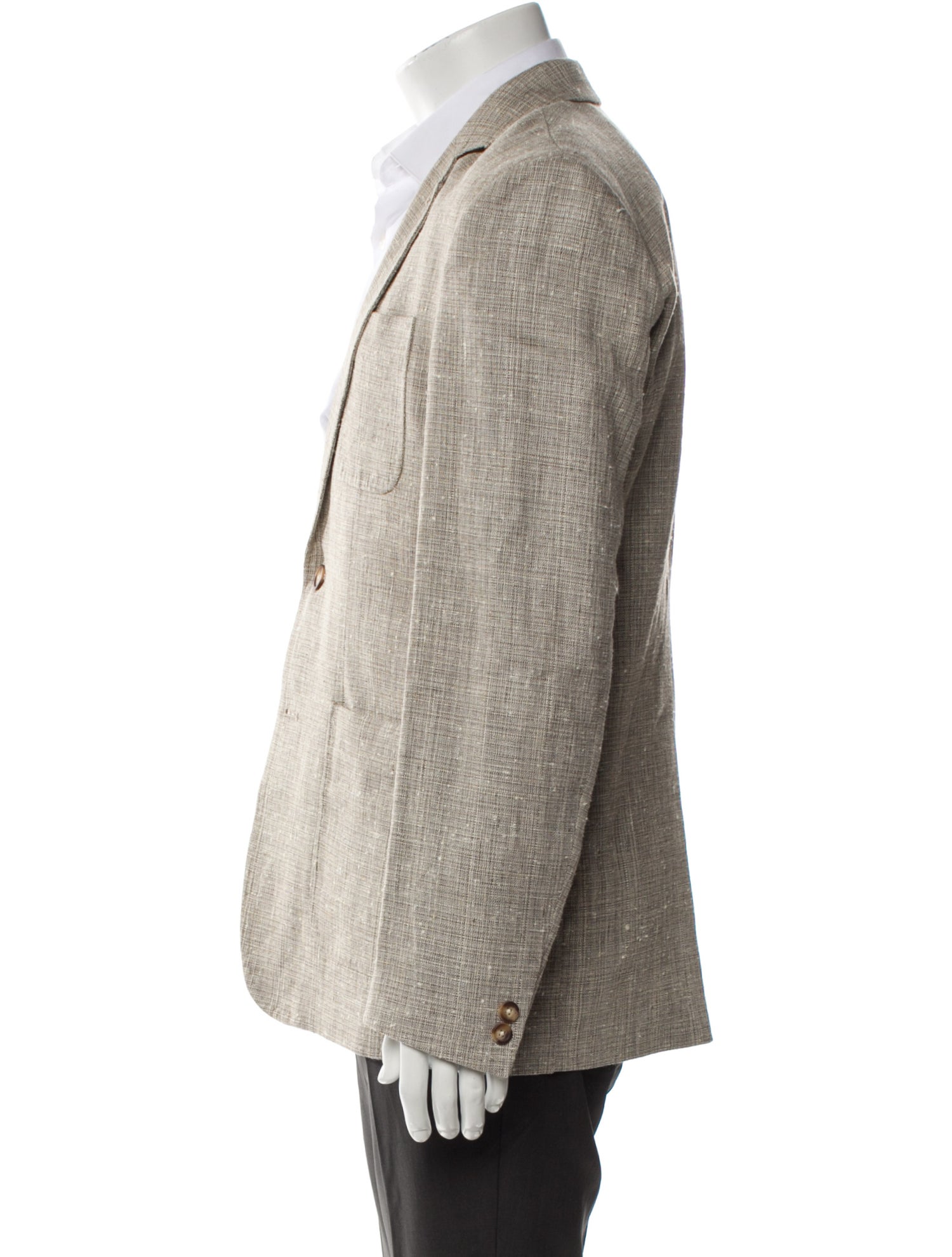 Billy Reid Linen Peacoat w/ Tags
