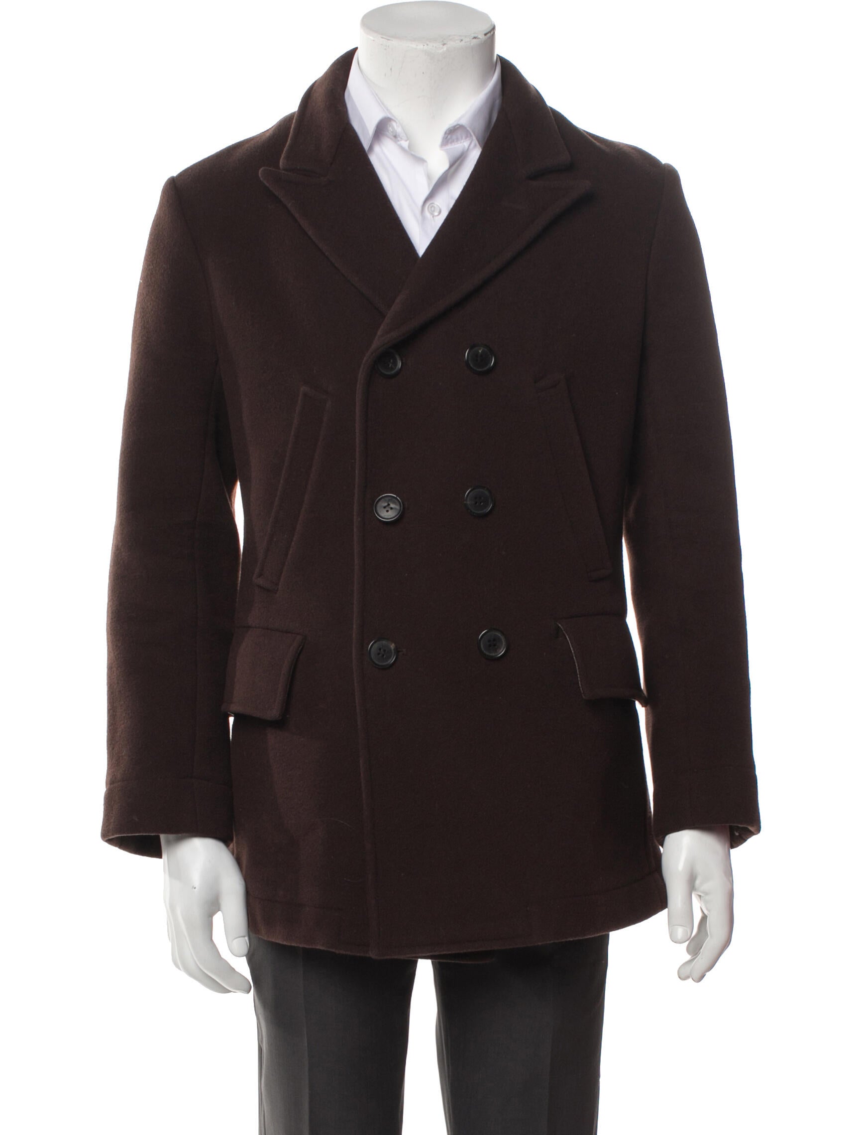 Billy Reid Wool Peacoat