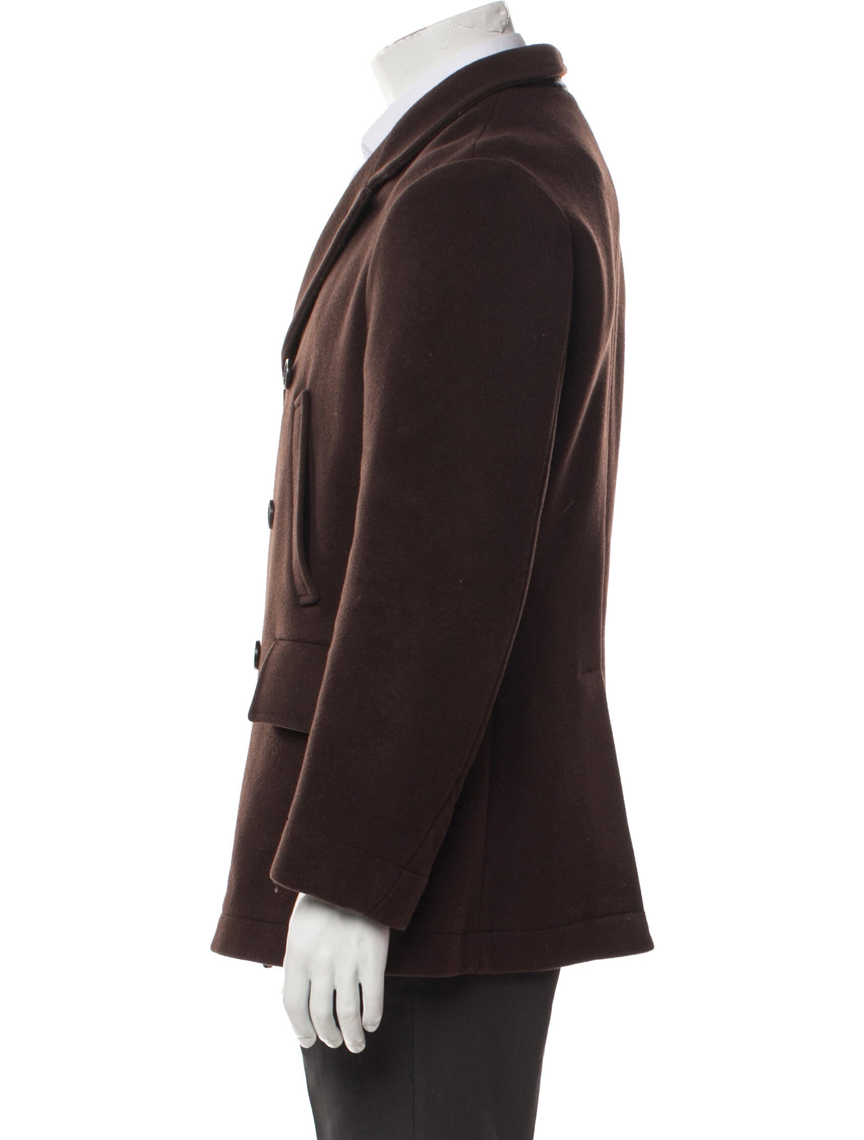 Billy Reid Wool Peacoat